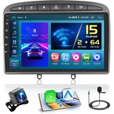 Android 13 Autoradio Peugeot 308/408 (2007-15) | 9" | 61% Korting