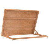 vidaXL Tafelezel 65x48x7 cm massief beukenhout