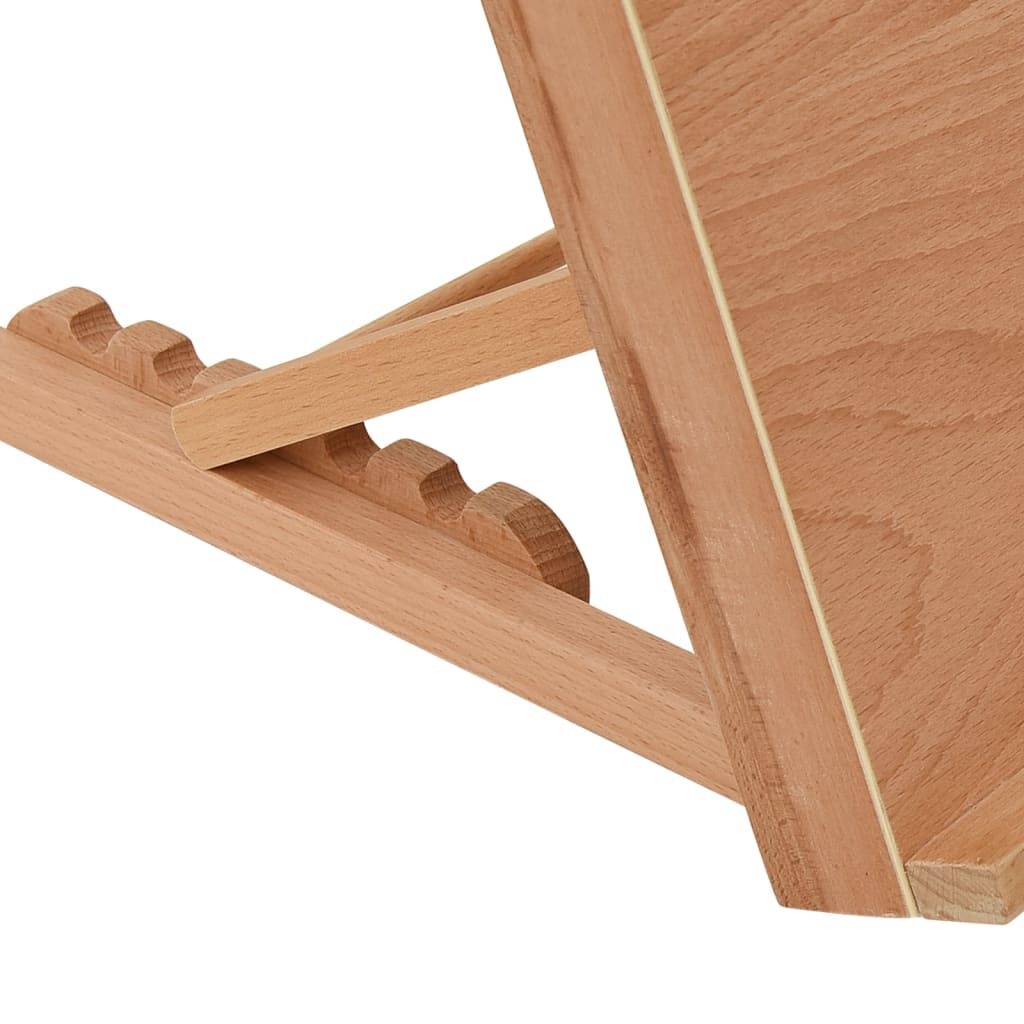 vidaXL Tafelezel 65x48x7 cm massief beukenhout