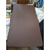 vidaXL Kinderbank met voetensteun 100x50x30 cm kunstleer bruin