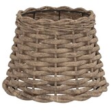 vidaXL Wicker Lampenkap Bruin - Ø20x15 cm - 42% Korting