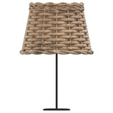 vidaXL Wicker Lampenkap Bruin - Ø20x15 cm - 42% Korting