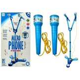 Microfoons Karaoke Set Blue Tripod