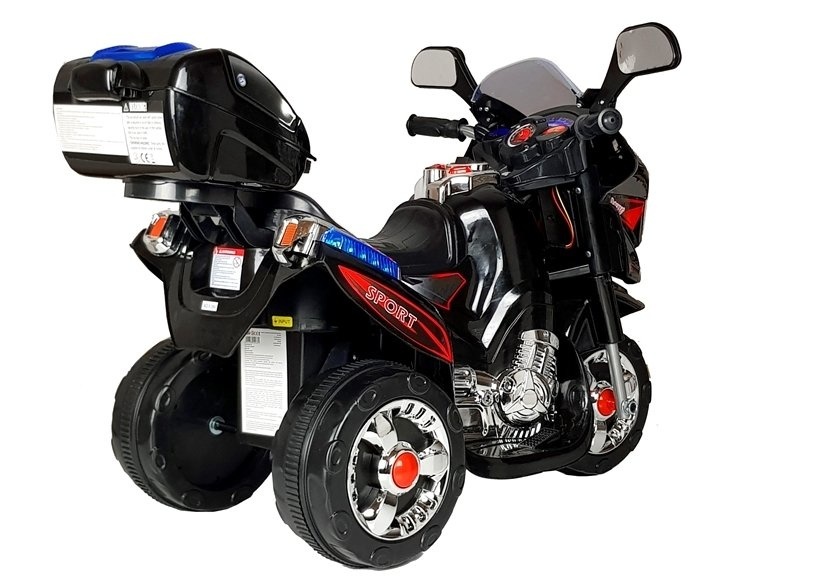 HC8051 Zwart - Elektrische rit op motorfiets