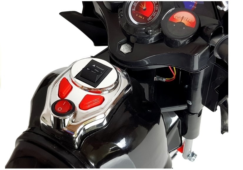 HC8051 Zwart - Elektrische rit op motorfiets