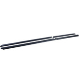 Stootlijsten - voor Audi A4-type B5 8D 1994-2001 Sedan Avant - 4-delig - zwart