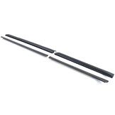 Stootlijsten - voor Audi A4-type B5 8D 1994-2001 Sedan Avant - 4-delig - zwart