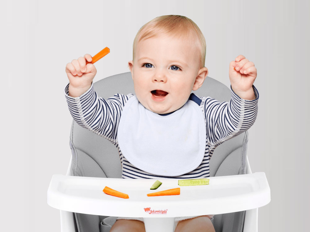 Kinderstoel - babystoel - 6-in-1 - multifunctioneel - grijs wit