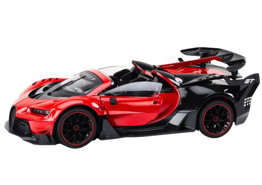 Bestuurbare Rode Sportauto 1:12 - Licht & Geluid - 65% Korting
