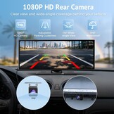 Wonsidary 11.26 inch Draadloos CarPlay & Android Auto Scherm met 1080P Camera