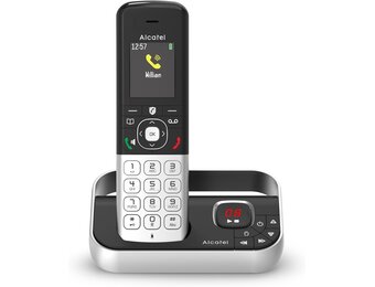 Alcatel FX990 Voice DECT Telefoon - Met Anantwoordapparaat - 50 min - Zwart/Grijs - 1 Mobilteil