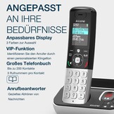 Alcatel FX990 Voice DECT Telefoon - Met Anantwoordapparaat - 50 min - Zwart/Grijs - 1 Mobilteil