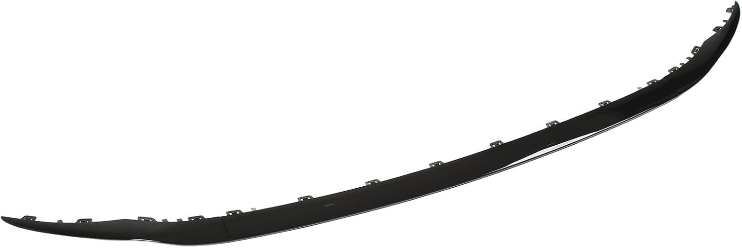 Aramox 3tlg Stoßstange Zierleiste Glänzend Schwarz für W205 AMG 2019-2021