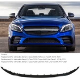 Aramox 3tlg Stoßstange Zierleiste Glänzend Schwarz für W205 AMG 2019-2021