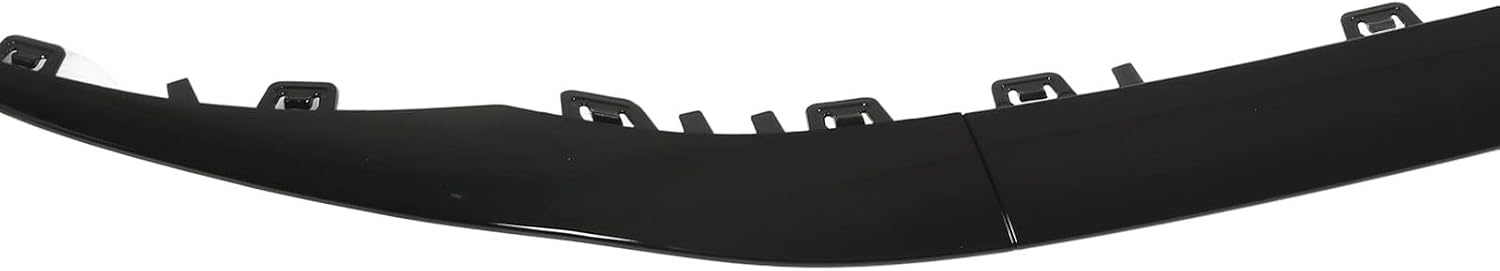 Aramox 3tlg Stoßstange Zierleiste Glänzend Schwarz für W205 AMG 2019-2021