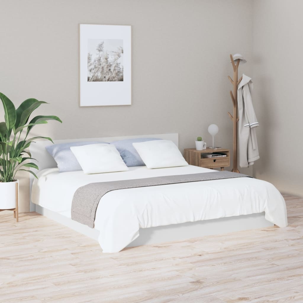 VidaXL Hoofdbord 200x80 cm Bewerkt Hout Wit - 71% Korting