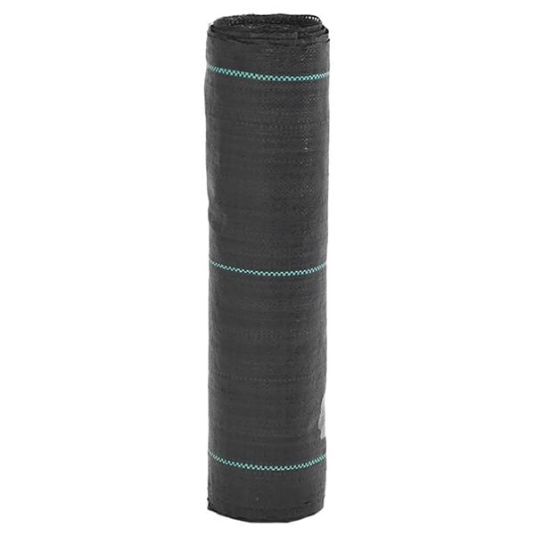 vidaXL Worteldoek 0,5x100 m PP zwart