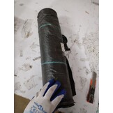 vidaXL Worteldoek 0,5x100 m PP zwart