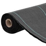 vidaXL Worteldoek 0,5x100 m PP zwart