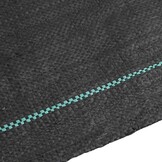 vidaXL Worteldoek 0,5x100 m PP zwart