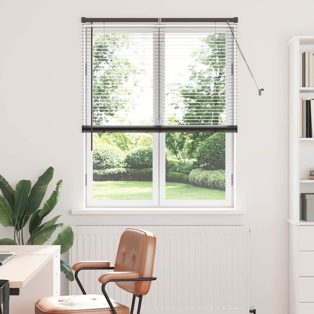 VidaXL Raamblind Zwart Aluminium - 57% Korting