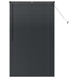 VidaXL Raamblind Zwart Aluminium - 57% Korting