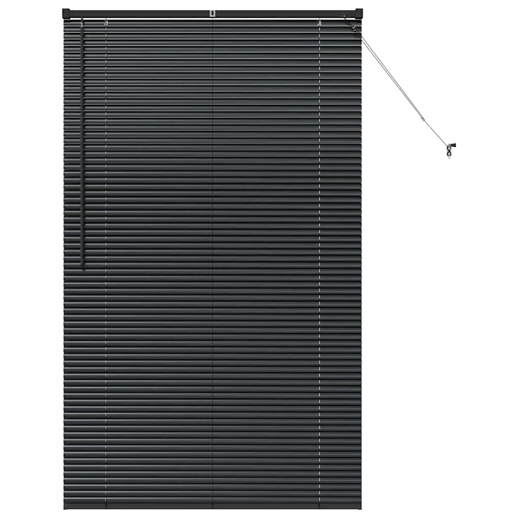 VidaXL Raamblind Zwart Aluminium - 57% Korting