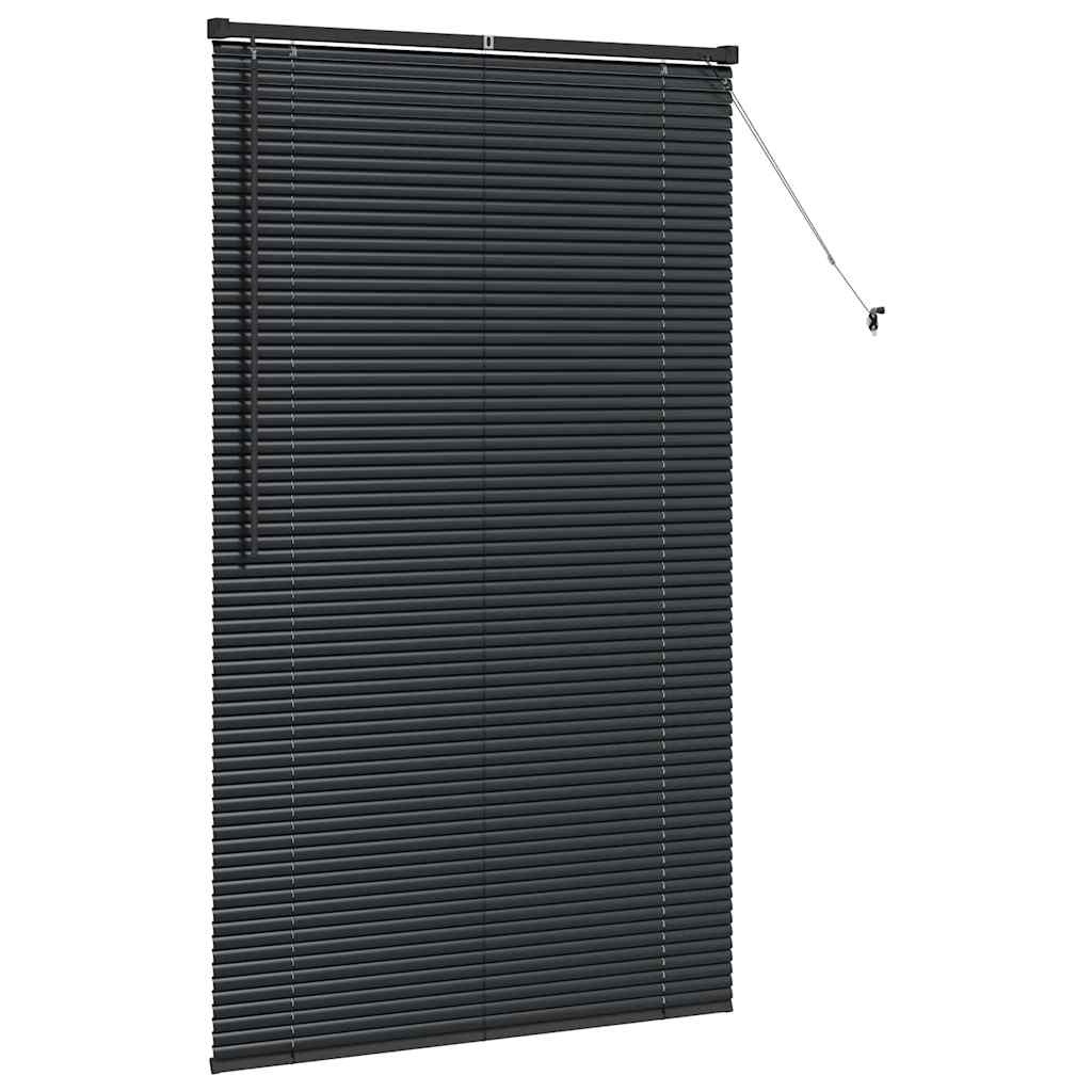 VidaXL Raamblind Zwart Aluminium - 57% Korting