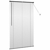 VidaXL Raamblind Zwart Aluminium - 57% Korting