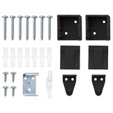 VidaXL Raamblind Zwart Aluminium - 57% Korting