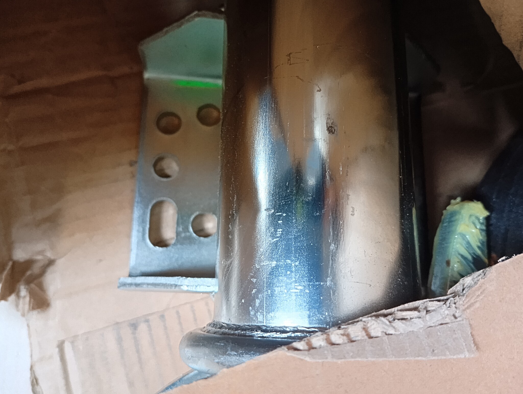 Steunwiel 500 kg voor aanhanger, Ø 60 mm, steunwiel voor zware belasting, wiel 200 x 50 mm, aanbouwwagen, opbouwhulp voor caravans, aanhangers