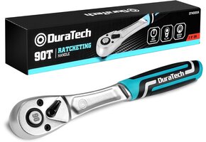 Ratelsleutel 3/8" 90T - Perfect voor Krappe Ruimtes!