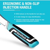 DURATECH Ratchet Handle, 3/8" Square Drive, Reversible Ratchet 90-Teeth, Made of Chrome Vanadium Steel, Small Actuation Angle 4° for Tight Installation Spaces
