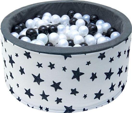 Ballenbak Sterrenpatroon 90cm Rond - 200 Ballen Inclusief - 61% Korting