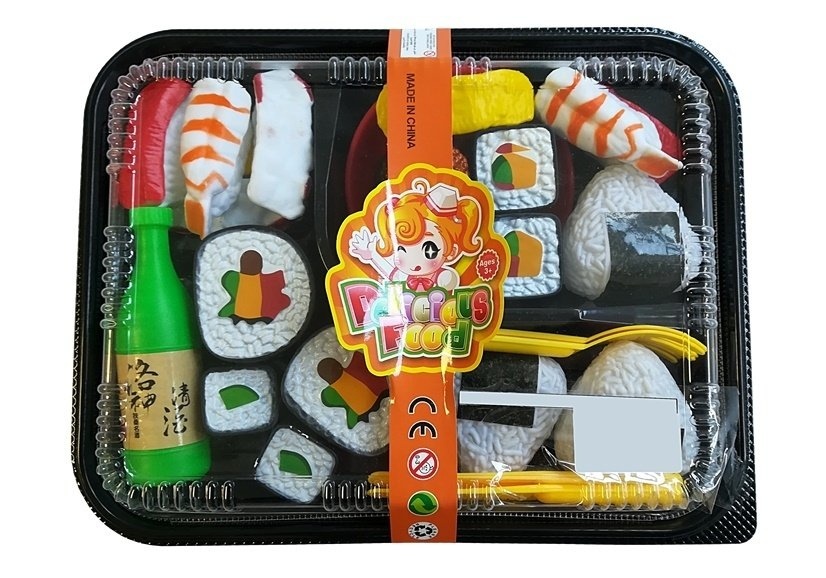 Kindersushi met bestek