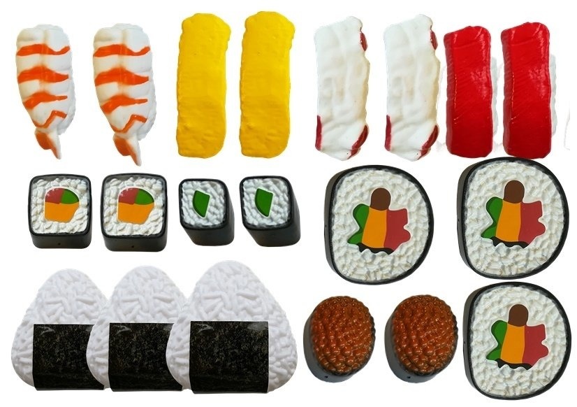 Kindersushi met bestek