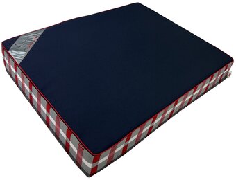 Hondenkussen - hondenmatras - 65x50x10 cm - waterdicht - blauw