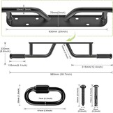 Kipika Ceiling Mount Pull Up Bar