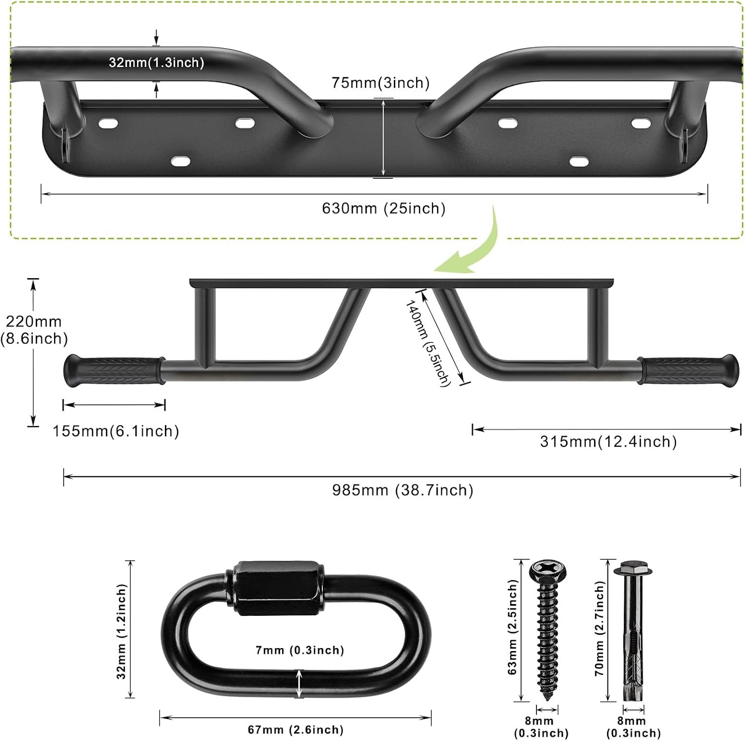 Kipika Ceiling Mount Pull Up Bar