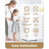 Antislip Badmat 43x110cm - Grijs/Wit Marmer - 58% Korting