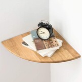 Massief Eiken Hoekplank 40,6cm - 61% Korting!