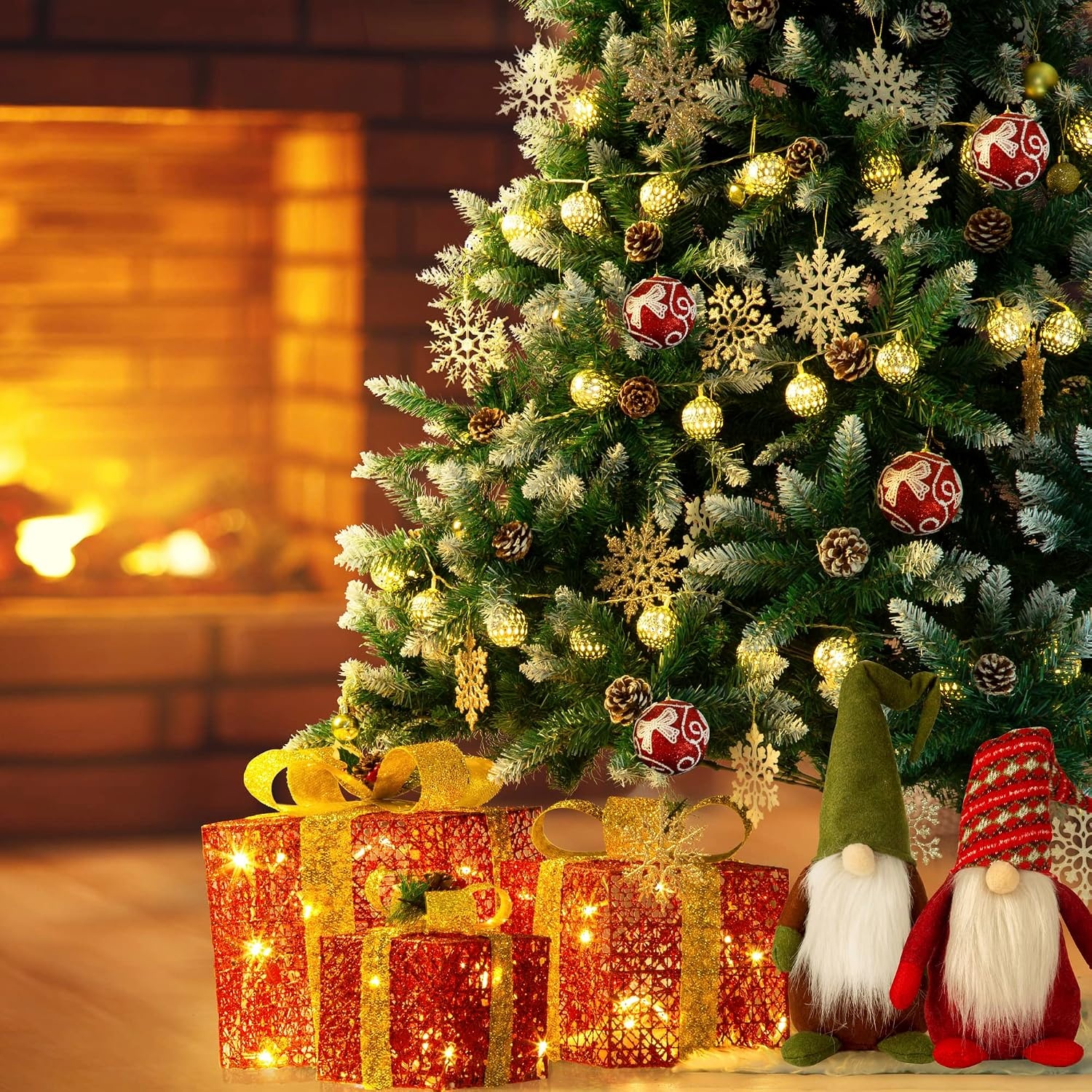 Kunstkerstboom 120cm Sneeuweffect (59% Korting)