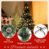 Kunstkerstboom 120cm Sneeuweffect (59% Korting)
