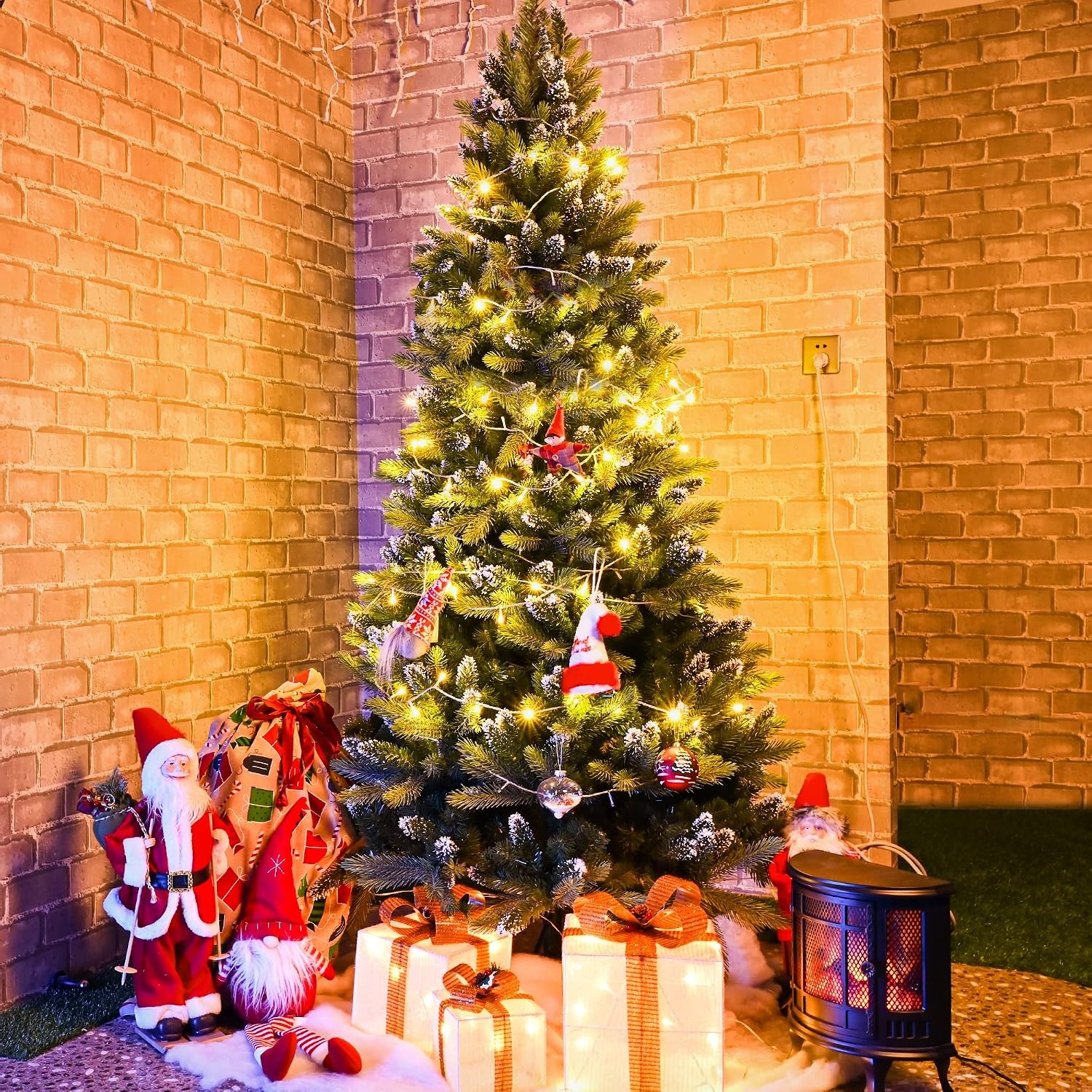 Kunstkerstboom 120cm Sneeuweffect (59% Korting)