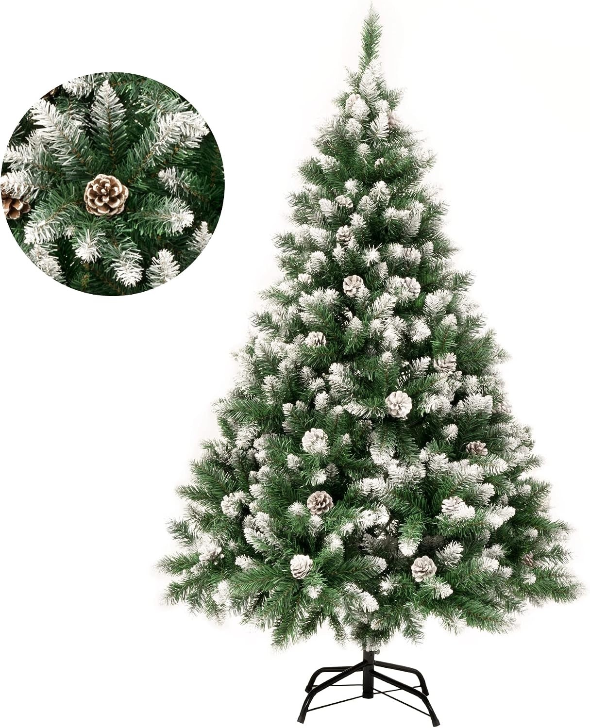 Kunstkerstboom 120cm Sneeuweffect (59% Korting)