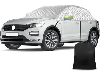 LMYSUFI Halve Autohoes voor VW T-Roc 2017-2025 - Zwart - Winter- en Hagelbestendig