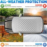 LMYSUFI Halve Autohoes voor VW T-Roc 2017-2025 - Zwart - Winter- en Hagelbestendig