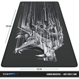 CSL-Computer Titanwolf XXL Speed Gaming-muismat, 900 x 400 mm, XXL muismat, onderlegger met Titanwolf-motief. Verbetert precisie en snelheid. Stabiele grip op gladde oppervlakken.