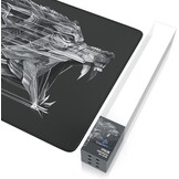 CSL-Computer Titanwolf XXL Speed Gaming-muismat, 900 x 400 mm, XXL muismat, onderlegger met Titanwolf-motief. Verbetert precisie en snelheid. Stabiele grip op gladde oppervlakken.