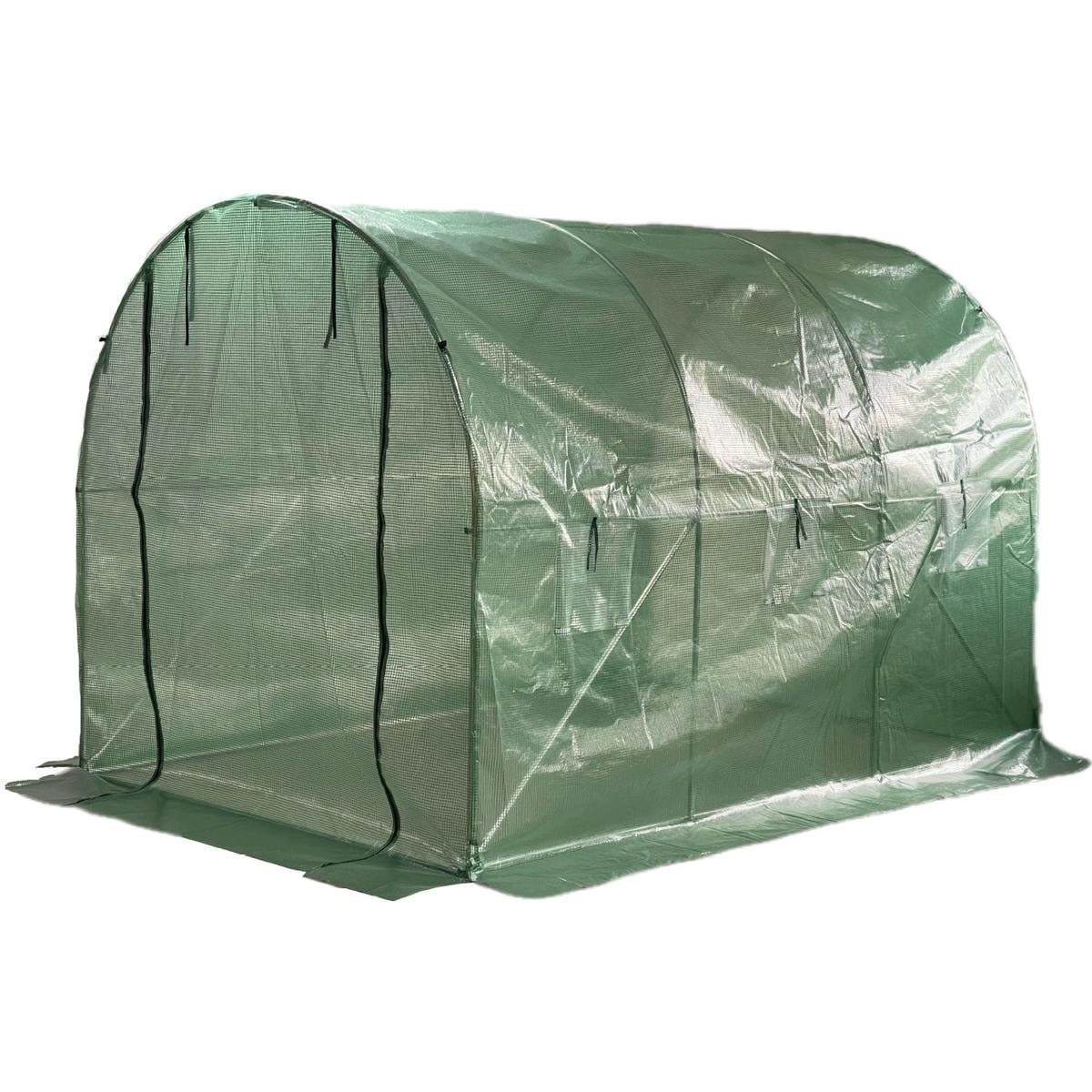 Tunnelkas folie - Groen - 200x300x200CM